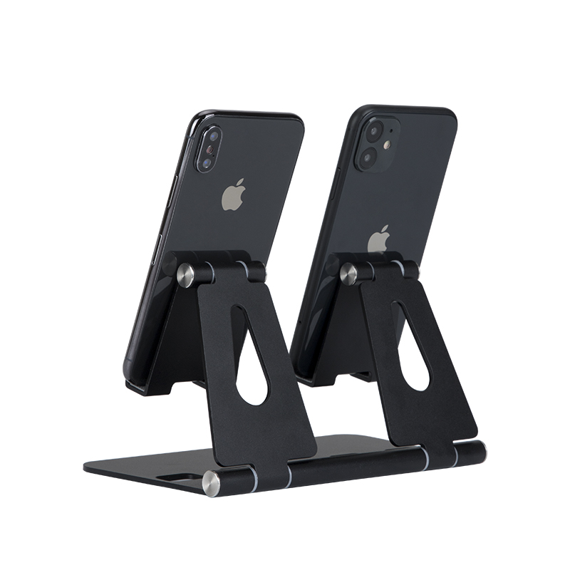 Mobile phone desktop stand folding portable iPad tablet notebook computer universal dual-computer Office Live broadcast clip
