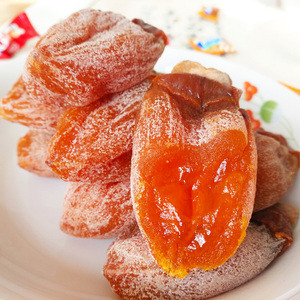 出口级！降霜手工吊柿饼1斤