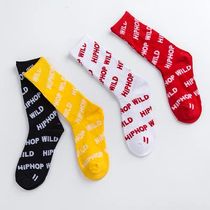 East Guaparazzi Children Street Dance Socks Male stockings Sox Tide Summer Tide Card Street Hip Hop Stockings Socks