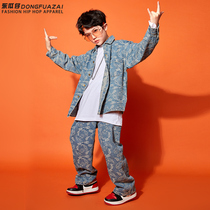 Childrens Street Dance Fashion Hip Hop Boy Cowboy Cowboy Shoes Short Show Show Tide