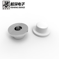SC101 tact switch button cap shape is diameter 6×4 6 material ABS chrome plated with 6*6 switch