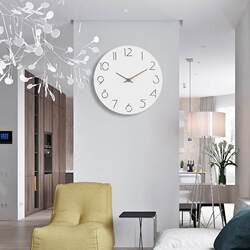 Customized new personalized silent clock living room home fashion minimalist creative wall clock modern simple wall clock