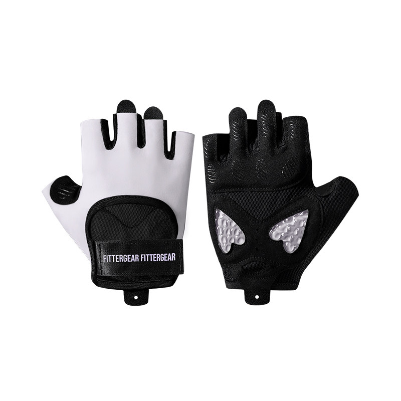 Фитнес-перчатки Fittergear FGNJS розовые (силикон), XS