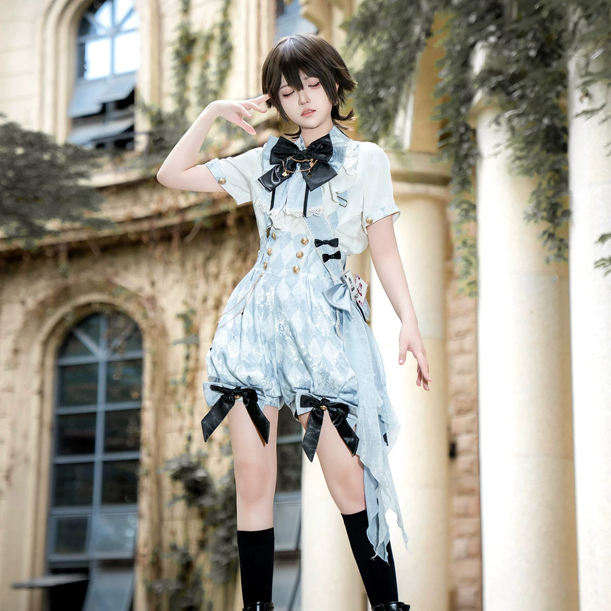 Design genuine overall, set, Birthday gift, Lolita style