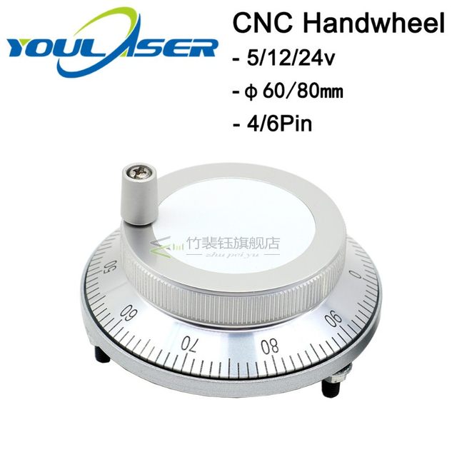 CNCPulserHandwheel5V6pinPulse100ManualPulse Generato