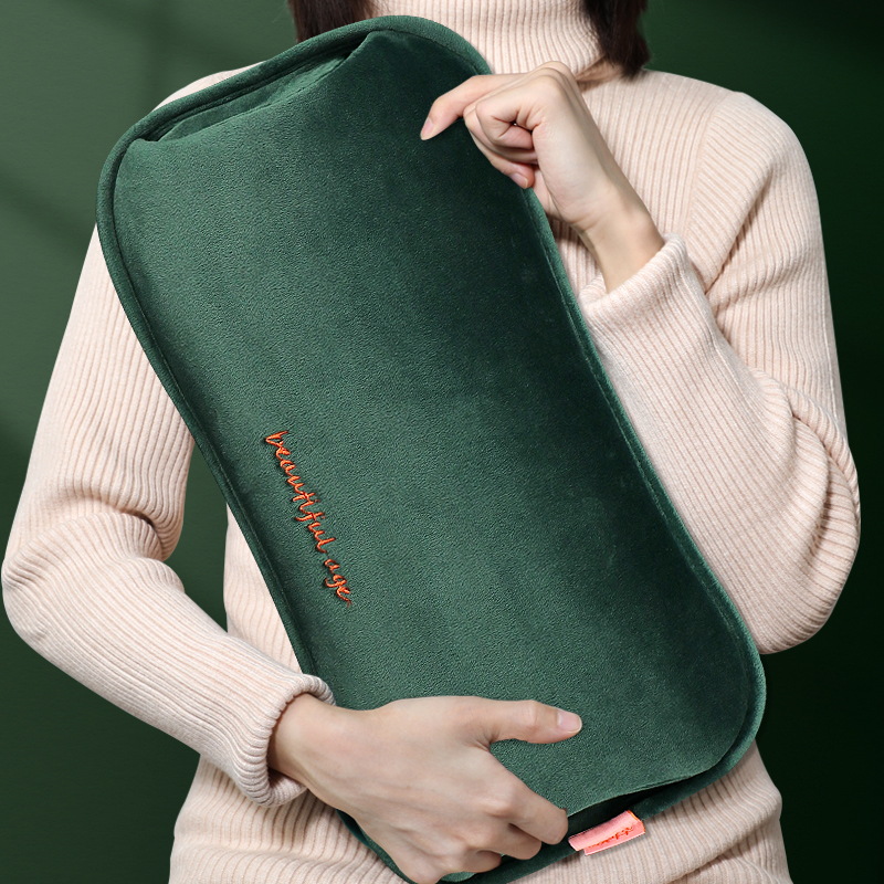 Hot water bottle rechargeable explosion-proof warm water bag for baby quilt special water injection water warmer female cervical spine hot pack