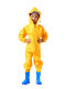 Children's Waterproof One-Piece Water Pants for Playing in the Water, Kindergarten Waterproof Clothing, Boys and Girls Rain Boots, Fishing Rain Pants, Beach