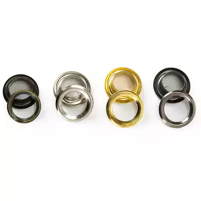 Copper material chicken eye buckle hollow rivet hollow rivet buckle eye