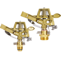 4 points 6 points alloy adjustable rocker nozzle garden lawn farmland irrigation greening sprinkler water cooling dust removal