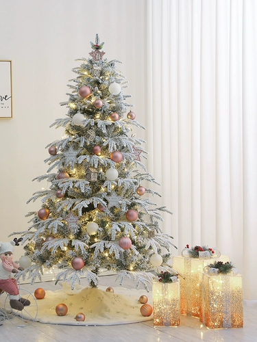 2023 Новая рождественская елка для дома, небольшая упаковка, рождественские украшения, белые интернет-знаменитости, высококачественные украшения в стиле Ins