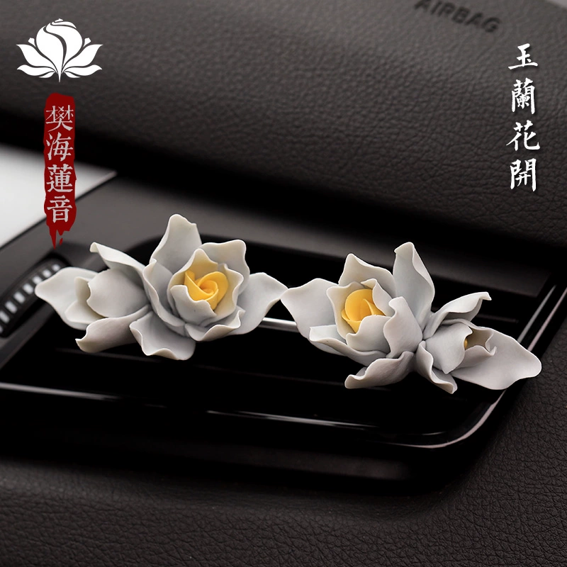 Nước Hoa Mộc Lan Xe Hơi Cửa Thoát Khí Xông Phòng Điều Hòa Xe Ô Tô Hương Thơm Nhẹ Lâu Dài Trang Trí Xe Ô Tô Cho Nữ Và Nam gối đầu xe ô tô 