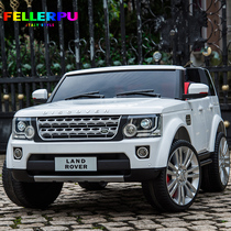 FELLERPU Land Rover car childrens car electric car electric car electric super size baby toy car four wheels can take people off-road car