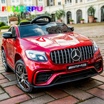 FELLERPU Mercedes SUV car children electric car can take a human child big number self-driving toy car with remote control