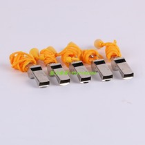 Copper whistle for referees special for event referees metal whistle with lanyard stainless steel big OK copper whistle