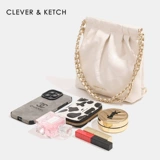 Сумка Clever&Ketch с бриллиантовой цепочкой 2025, новая легкая роскошная сумка на одно плечо, которую можно носить на обоих плечах, и универсальная дорожная сумка для женщин.