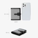 Небольшой бумажник, дизайнерский вместительный и большой складной кошелек