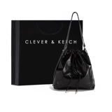 Clever&Ketch женская сумка-ведро большой вместимости, новинка 2025 года, простая и универсальная сумка через плечо на одно и двойное плечо