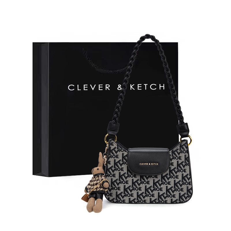 Clever & Ketch Women's Bag 2022 New Fashion Niche Underarm Bag One Shoulder Carry Cross Bag