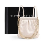 Сумка Clever&Ketch с бриллиантовой цепочкой 2025, новая легкая роскошная сумка на одно плечо, которую можно носить на обоих плечах, и универсальная дорожная сумка для женщин.