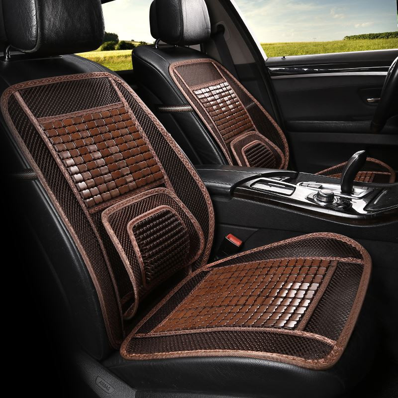 Car seat cushion summer strange hand cab seat cushion stacker summer single seat single piece with backrest mat car bamboo