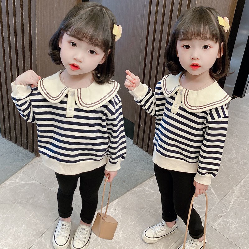 Girl's spring clothing clothing suit Spring and autumn trendy children Han version of the children's spring women's baby net red Two sets