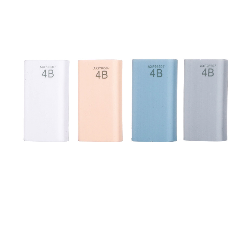 Morning light Uber rubber exam used with less scraps eraser to clean elementary school students stationery HB 2B pencil like leather rub fine art Giant Pencil Elephant Leather No Scrapless Exam Non-toxic Environmental Protection Eraser