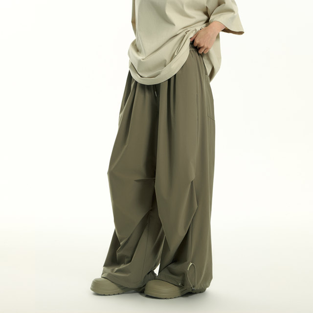 TGNS trendy American casual paratrooper pants pants workwear summer ຂອງຜູ້ຊາຍ retro ວ່າງກາງແຈ້ງໂຈມຕີ trousers