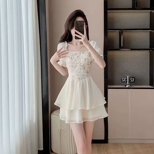 Летняя модная юбка, приталенный корсет, платье, подходит для подростков, китайский стиль