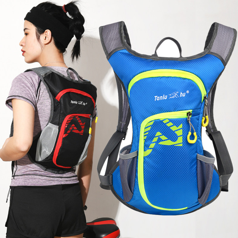 Exploring Land Rover riding Shoulder Bag Outdoor Sport Small Double Shoulder Shoulder Bag Hiking Fitness Ultralight Running Bag Water Bag waterproof