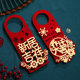 Housewarming joy pendant new house entering the house layout decoration moving new home ceremony supplies large new house door handle ornaments