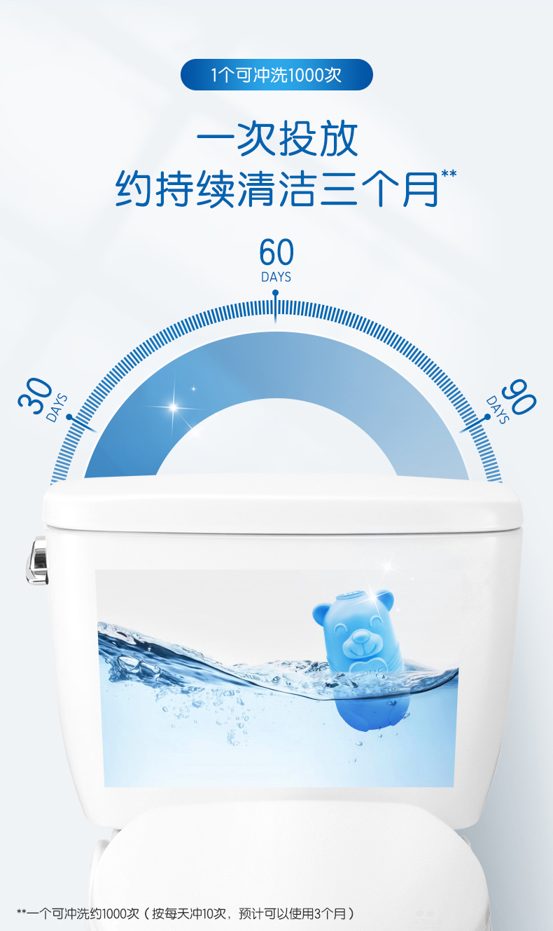 长效90天，除菌祛异味：200g 榄菊 卡通洁厕宝 6.1元包邮 值值值-买手聚集的地方
