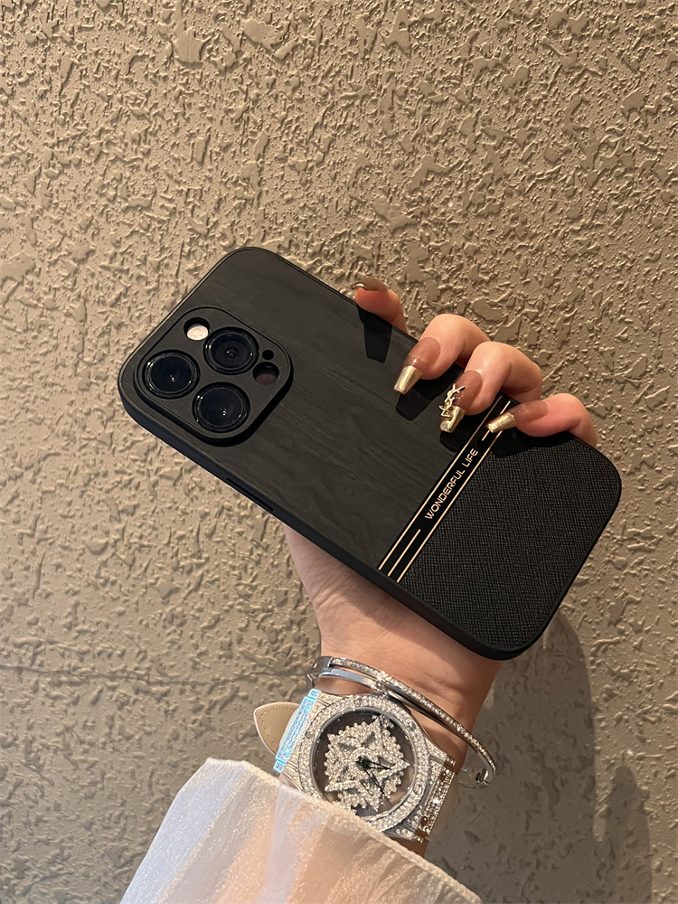 Schwaarz Shangruisu Lieder Handyshülle Nei iPhone Promax Premium 14 iPhone 13 Set 12 Komplett Package Lëns 15 Ultra Anti-Fall_voghion.com