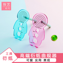 Refers to the art era paper-derived professional tool-derived paper-shaped instrument leveler creative hand-rolled paper pallet DIY-derived paper-shaped artifact