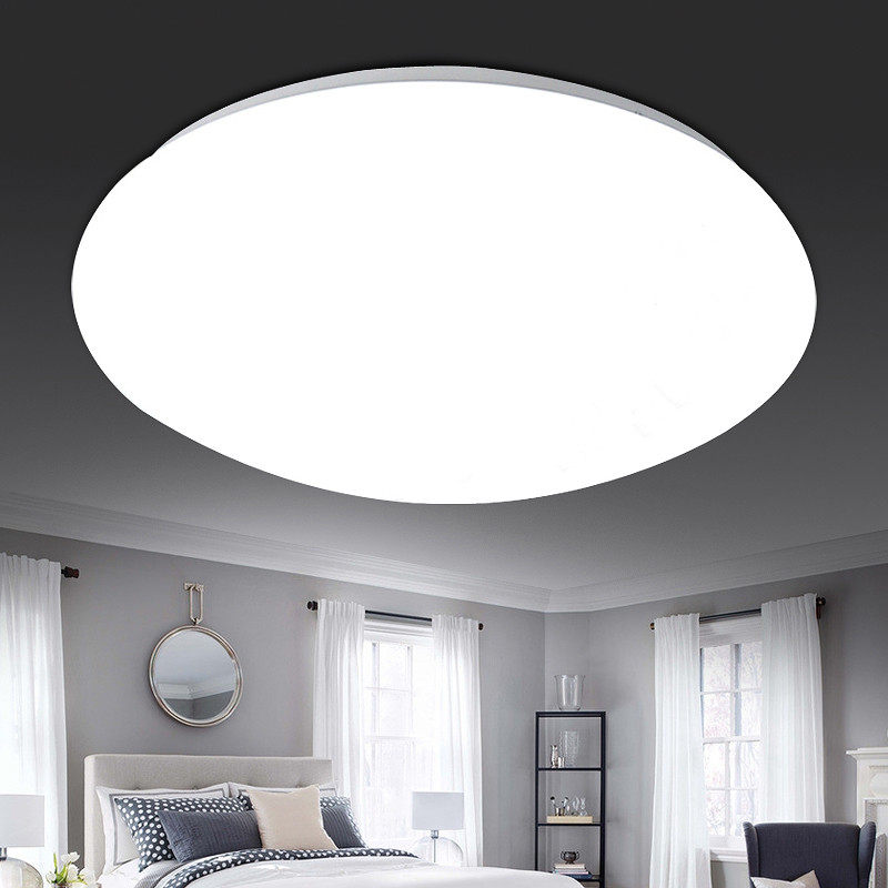 Led Ceiling Light, Ultra-Bright, for Home Use in Living Room, Bedroom, Kitchen, Circular Lighting for Stairs and Balcony, Simple Round Light, Bread Light