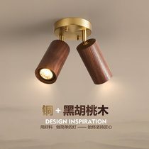 Spotlight led ceiling lamp Living room Background wall minimalist modern corridor light Aisle Light Walnuts Light Lavish Ceiling Lights