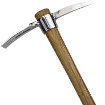 Stainless Steel Ocean Pick Outdoor Dig Tree Root Tool Cross Pick Axe Agricultural Sharp Pick Pure Steel Manganese Steel Small Number Portable Pick Axe