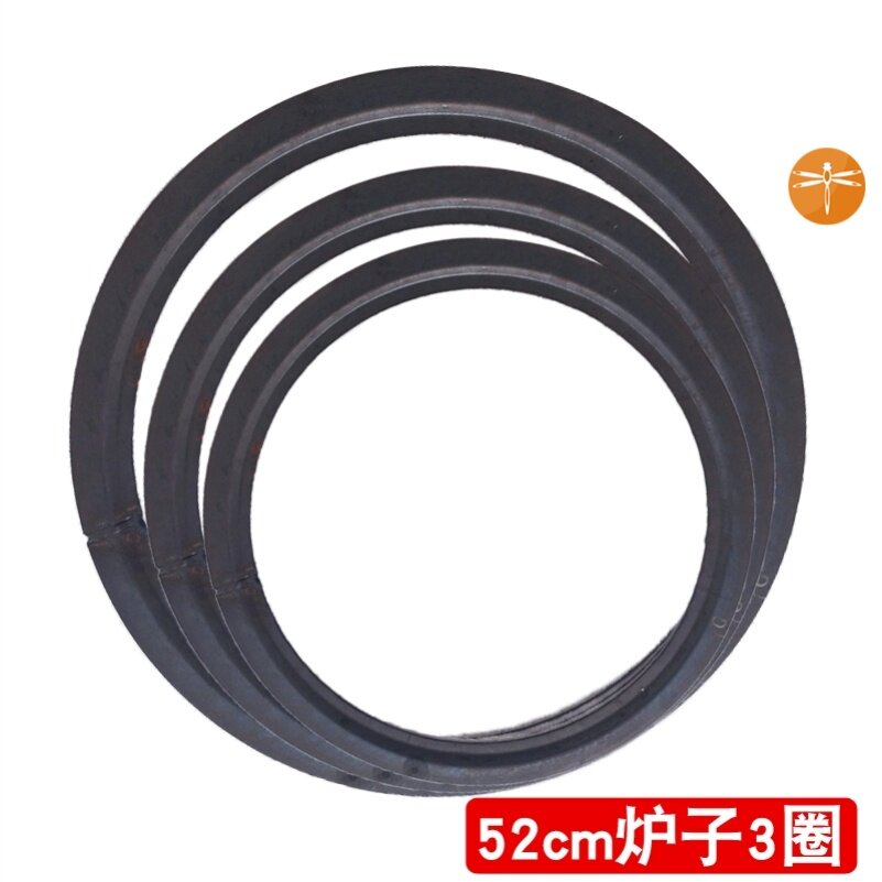 Portable rural steel plate firewood furnace ring outdoor oven cast iron stove head fire elbow coal ball furnace