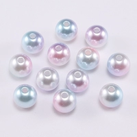 Розовый розовый синий 3мм 400 шт/упак.