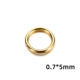 Золотое кольцо 0,7*5 мм для рта 𫔭 (около 200 шт.)