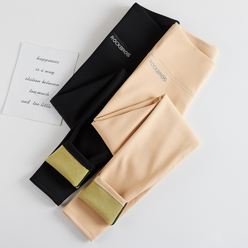 Autumn and winter plus velvet thick warm pants seamless inner pants