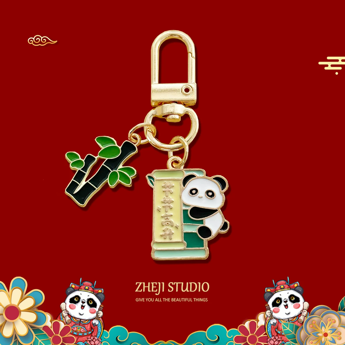 Creative keychain, bag, pack, commemorative pendant, Birthday gift