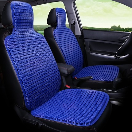 Car seat cushion with backrest car seat GM double-layer breathable summer car cool waist support