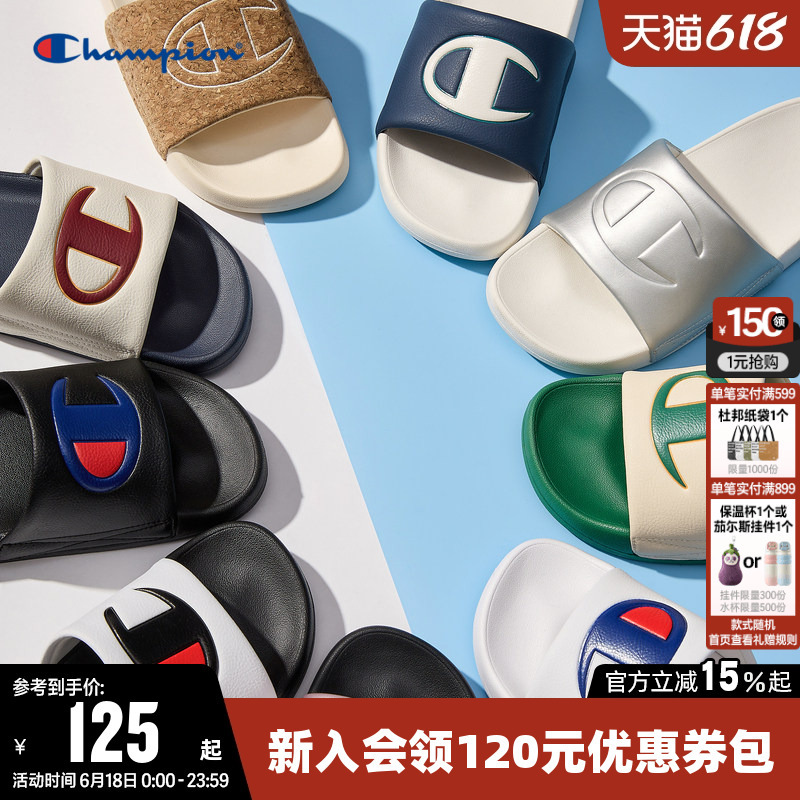 Champion Classic Sandals for Women, Home Shoes for Men, Couple Outdoor Sports Fashion Casual Shoes for Summer