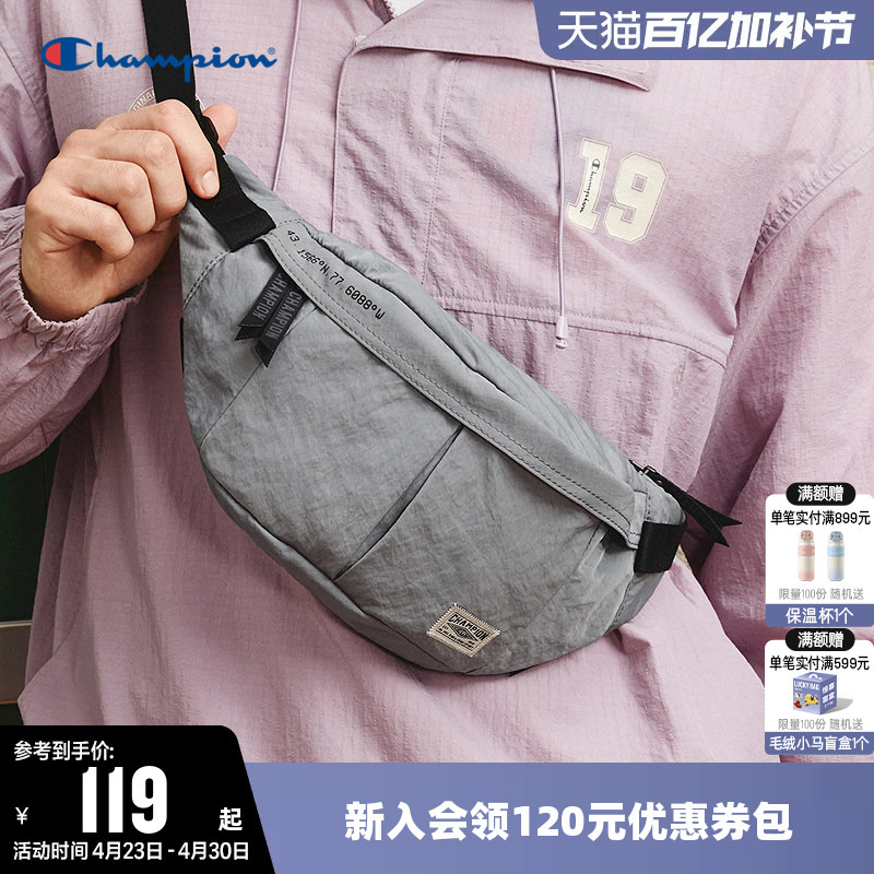 Champion Waist Bag 2026 Spring and Summer Unisex Couple Hiking Crossbody Bag Sports Outdoor Lightweight Casual Bag