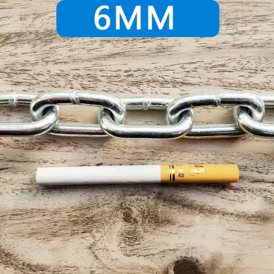 Coarse galvanized anti-theft iron chain 6mm