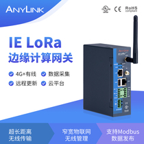 IE LoRa IoT gateway local network data acquisition remote download program