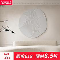 LWD hand-painted oil painting Shallow laughs Living room Silence Wind Decoration Painting Xuanguan Abstract Hang-hand pure color creatine