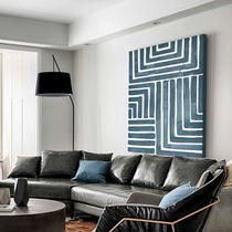 LWD ART original hand-painted) Nordic style hanging painting Simple living room entrance handmade abstract decorative oil painting