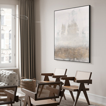 LWD ART original hand-painted) Simple modern vertical porch hanging painting decorative painting living room handmade abstract oil painting