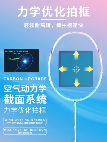 Сверхлегкая ракетка для бадминтона, профессиональный комплект, официальный флагманский магазин